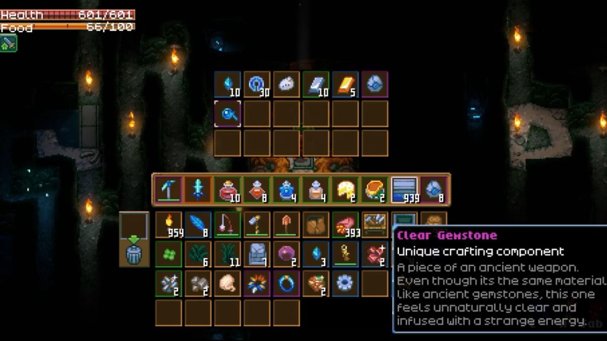 Where To Find Clear Gemstone In Core Keeper