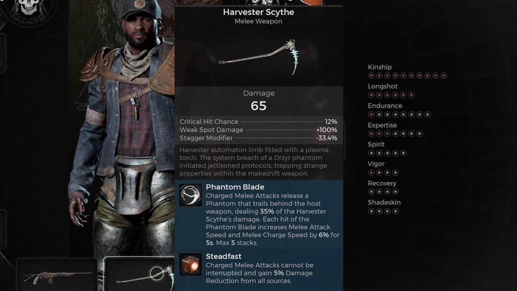 Harvester Scythe Remnant 2 The Dark Horizon