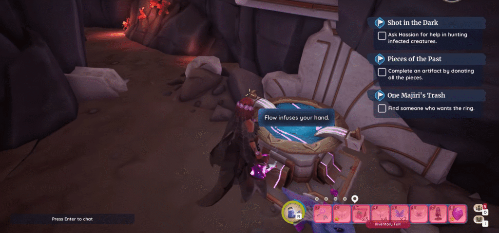 Palia Elderwood: How To Get Out Of The Beast's Lair | | GamesHorizon water basin like a shiprunt palia