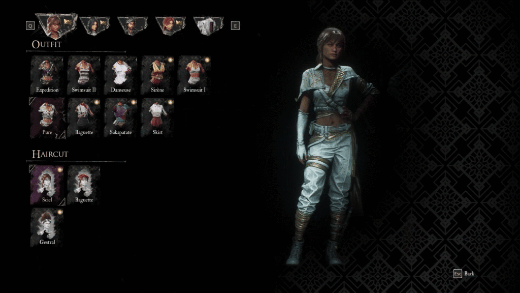 Clair Obscur: tutte e 10 le sedi di Sciel Outfits | | Gameshorizon puro outfit sciel