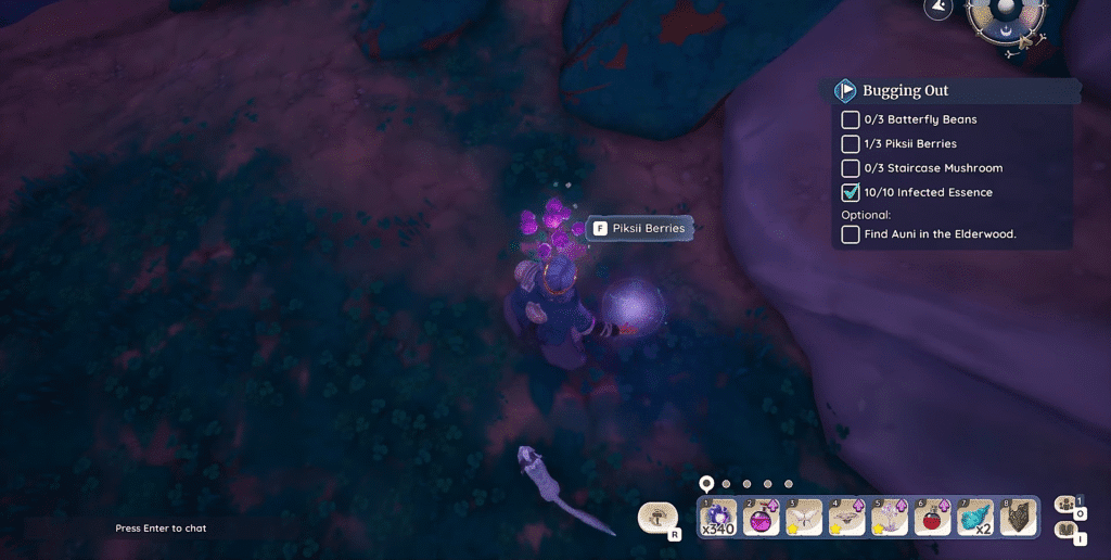 Palia: Fit for a Queen Bee Piksii's Tree Location | | GamesHorizon fit for a queen quest piksiis berries deep woods