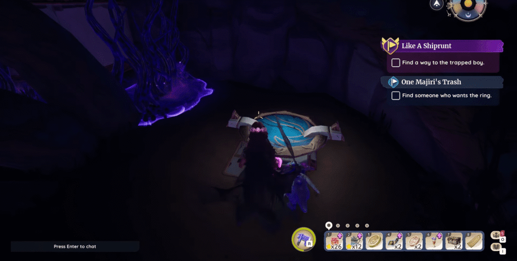 Palia Elderwood: How To Get Out Of The Beast's Lair | | GamesHorizon maze entrance like a shiprunt palia