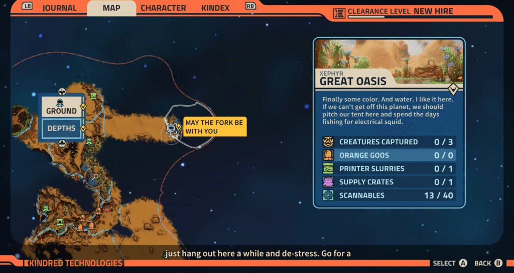 Revenge of the Savage Planet: May the Fork Be With You Quest Guide | | GamesHorizon oasis