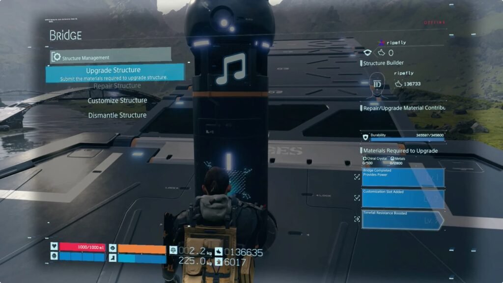 What Is the Structure Upgrade Trick in Death Stranding 2?