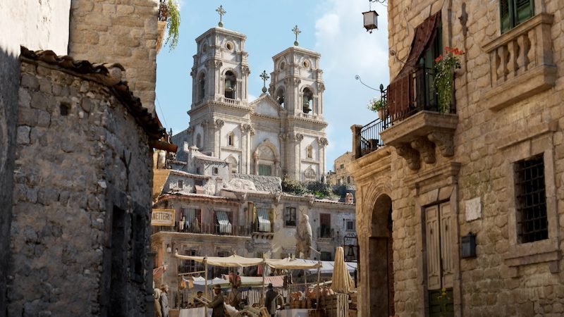 The City Of Sicily and a church in Mafia: The Old Country