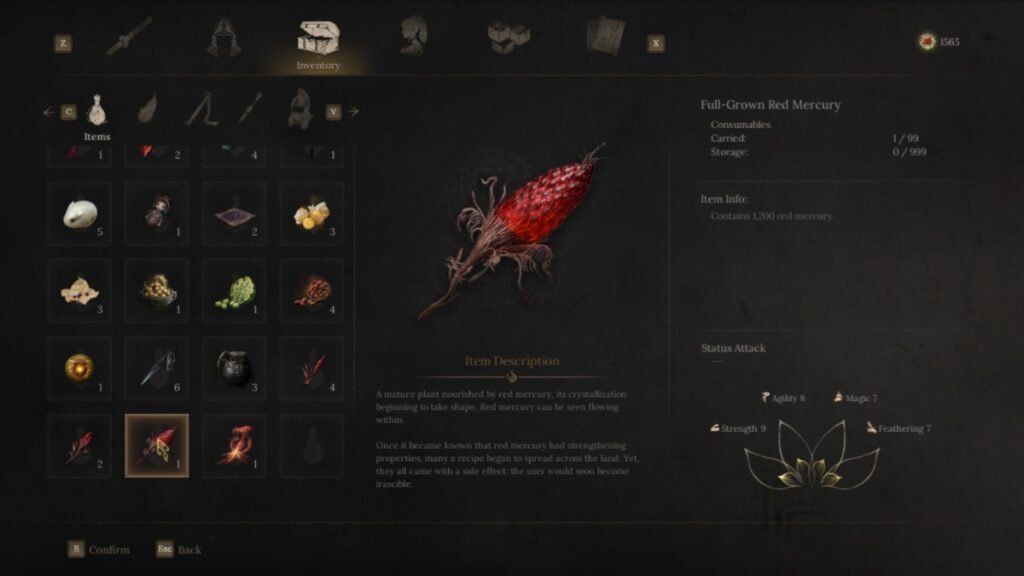 A-screenshot-of-Full-Grown-Red-Mercury-in-Wuchang-Fallen-Feathers