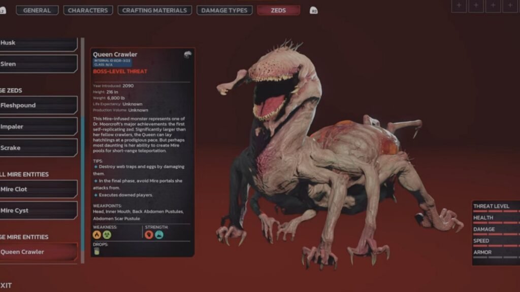 Killing Floor 3: How To Easily Defeat Queen Crawler | Killing Floor 3 | GamesHorizon Queen Crawler standing in Killing Floor 3