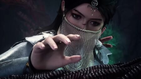 A screenshot of Wuchang from the gameplay trailer for Wuchang Fallen Feathers