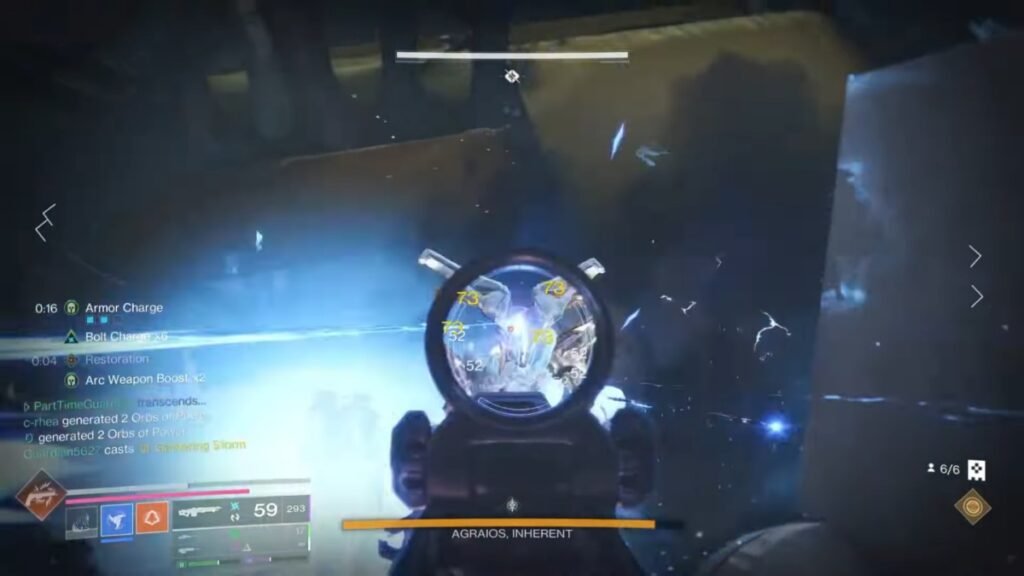 Araigos, Inherent DPS phase in The Desert Perpetual Raid