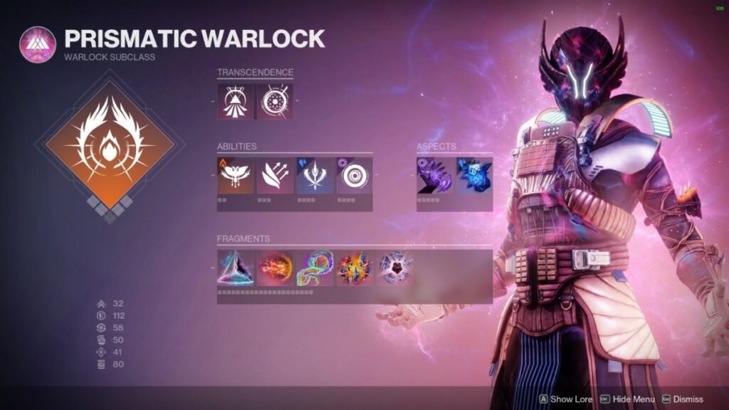 5 Steps To Prepare for Destiny 2: The Edge of Fate | Destiny 2 | GamesHorizon A screenshot of Warlock Prismatic in Destiny 2