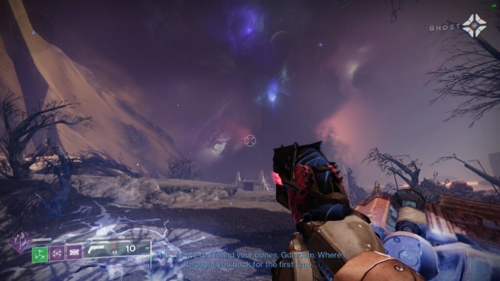 Opinion: Destiny 2 Raids Should Be Released In Same Week As The Expansion | Destiny 2 | GamesHorizon A Destiny 2 player holding a weapon and moving black smoke.