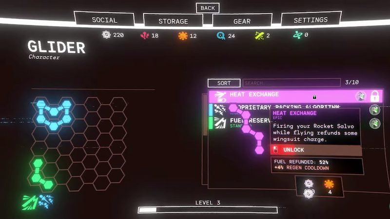 Mycopunk Grid Upgrade System