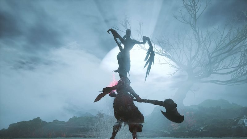 Wuchang: Fallen Feathers Best Builds For Each Weapon Class (Early, Mid, and End Game) | | GamesHorizon The player holding an axe in Wuchang Fallen Feathers