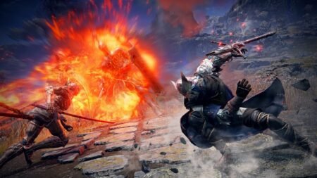 Wylder-and-Executor-fighting-against-an-enemy-in-Elden-Ring-Nightreign