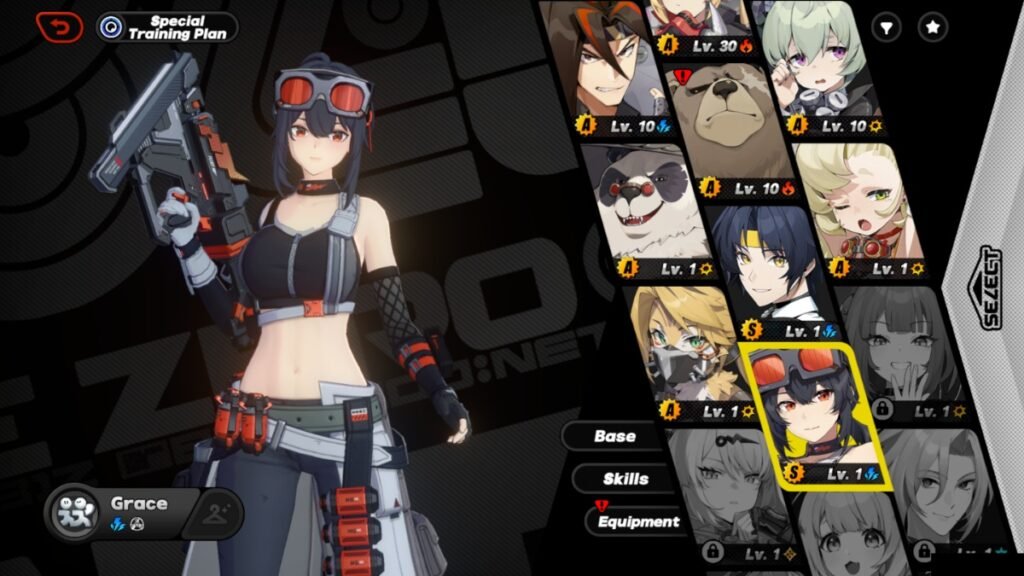 Grace is one of the only units you can use in free to play setup