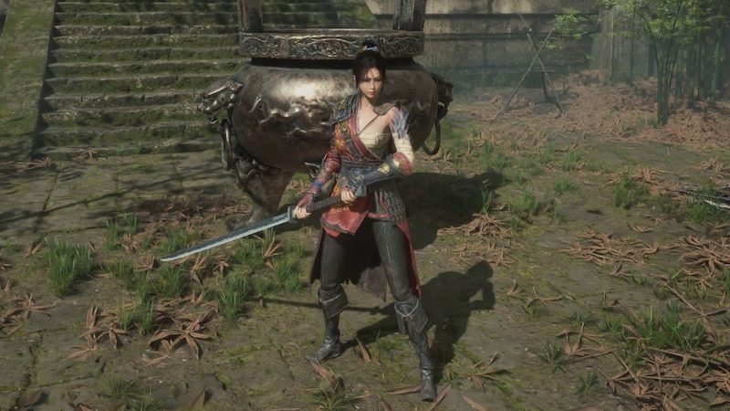 Wuchang: Fallen Feathers Best Builds For Each Weapon Class (Early, Mid, and End Game) | | GamesHorizon The player holding a longsword in Wuchang Fallen Feathers