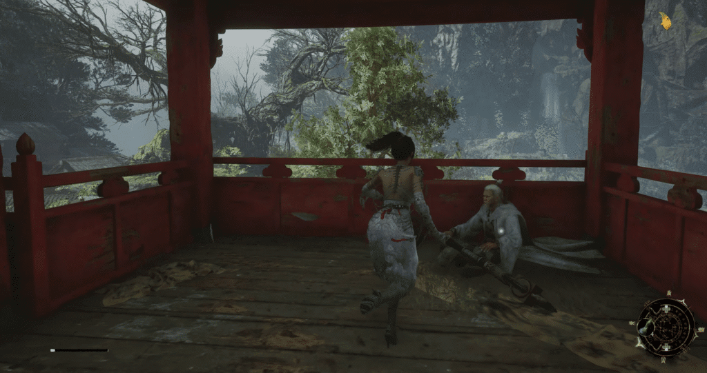 Wuchang meeting the White-Robes Elder