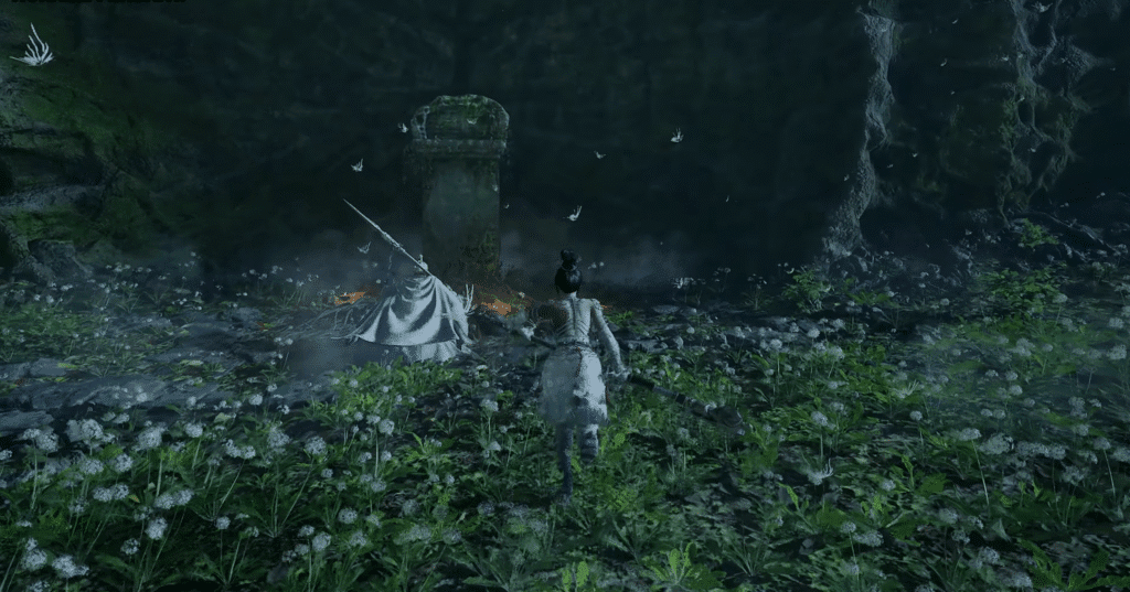 Meeting White-Robed Elder at the Tomb