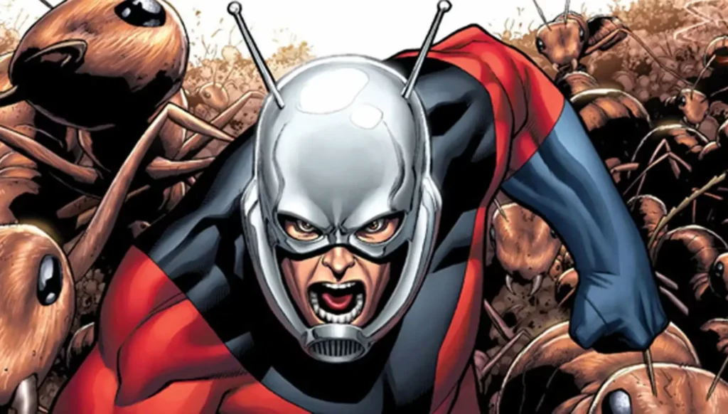 Ant-Man among ants.