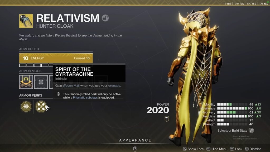 Destiny 2 - Edge of Fate Mods Tier 5 Armor