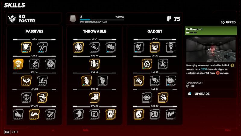 Killing Floor 3: Best Engineer Build for Crowd Control, DPS, and Team Support | | GamesHorizon A skill tree in Killing Floor 3.