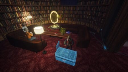 A study room in Abiotic Factor