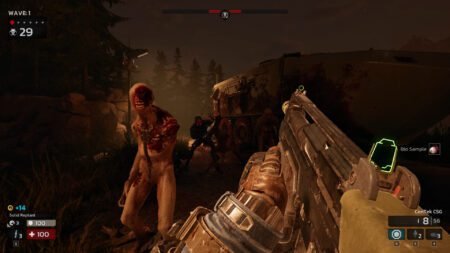 The player looking at a monster to kill in Killing Floor 3.