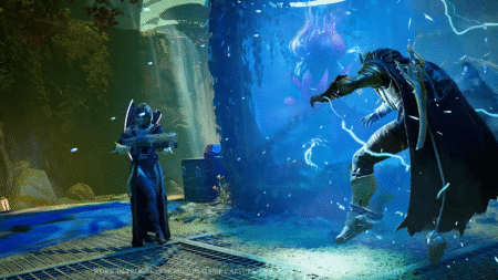 Co-op shooting in Destiny: Rising