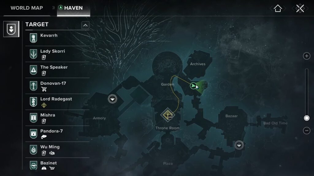 Whereabouts for the cat in Destiny Rising