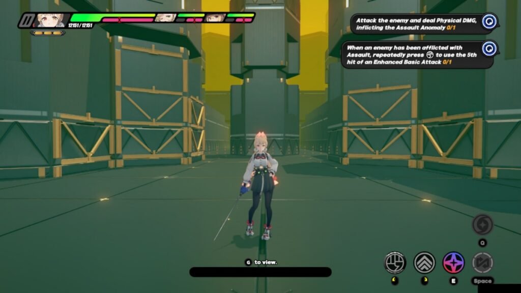Zenless Zone Zero: Best Build Guide for Alice (W-Engine, Drive Discs, and Kit) | Zenless Zone Zero | GamesHorizon A screenshot of Alice standing with her sword in her Demo in Zenless Zone Zero