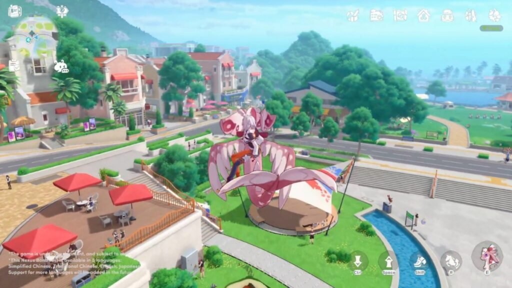 Is Honkai Nexus Anima Free To Play? | Honkai Nexus Anima,Free To Play | GamesHorizon A screenshot of Kiana flying on an animal from Honkai Nexus Anima trailer