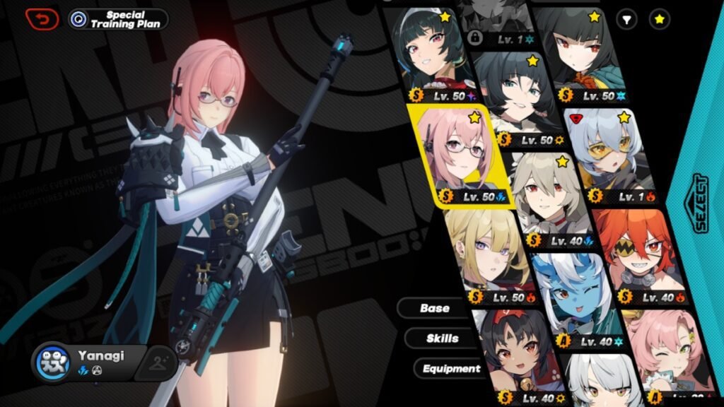 Zenless Zone Zero: Best Team Compositions For Alice (Premium, General, and F2P) | Zenless Zone Zero | GamesHorizon A screenshot of Yanagi standing with her sword from her character selection in Zenless Zone Zero