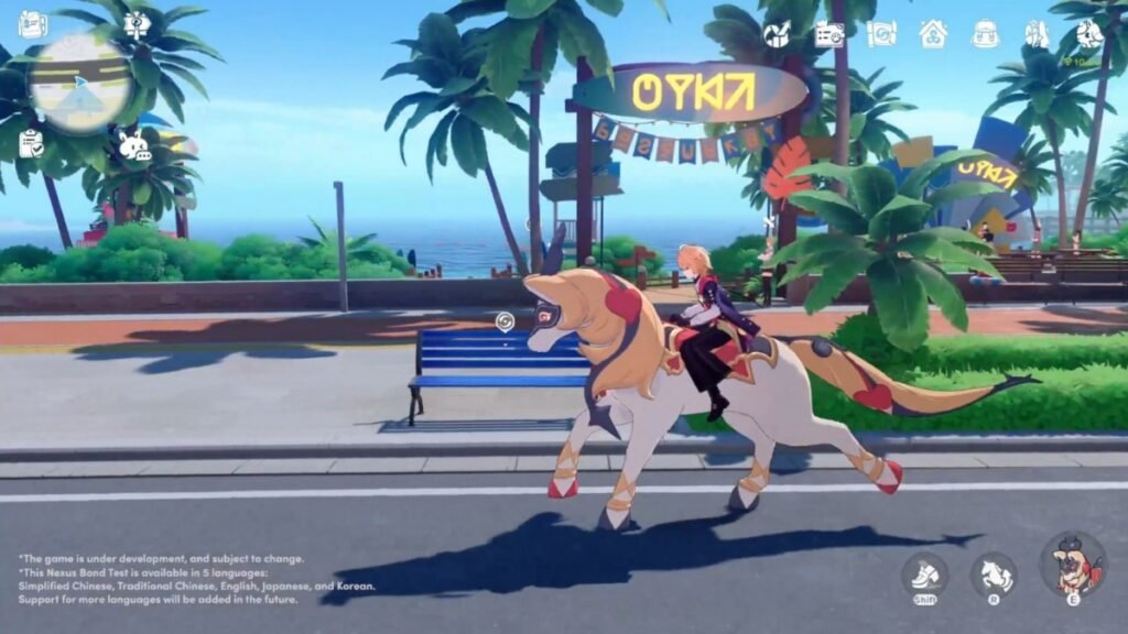 Is Honkai Nexus Anima Free To Play? | Honkai Nexus Anima,Free To Play | GamesHorizon A screenshot of a character riding a horse in Honkai Nexus Anima trailer