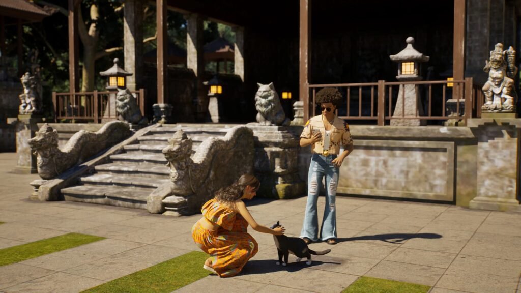 How To Join The inZOI: Island Getaway DLC Launch Event | | GamesHorizon An inZOI character petting a cat