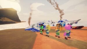 Four people in Peak whose plane has crashed