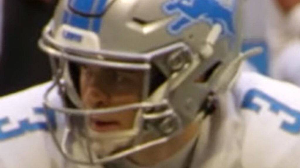 Jack Fox playing football
