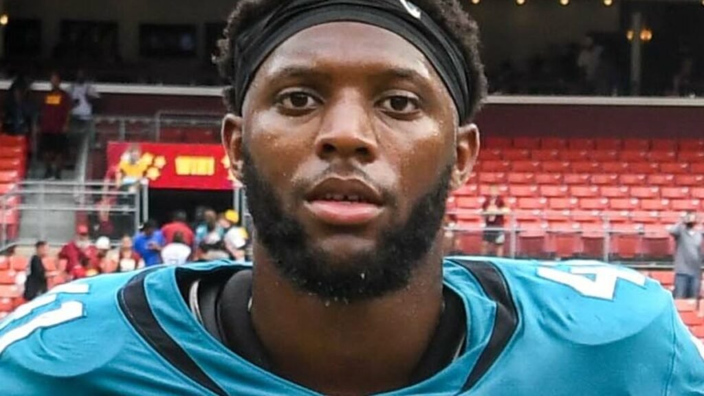 Josh Allen playing football
