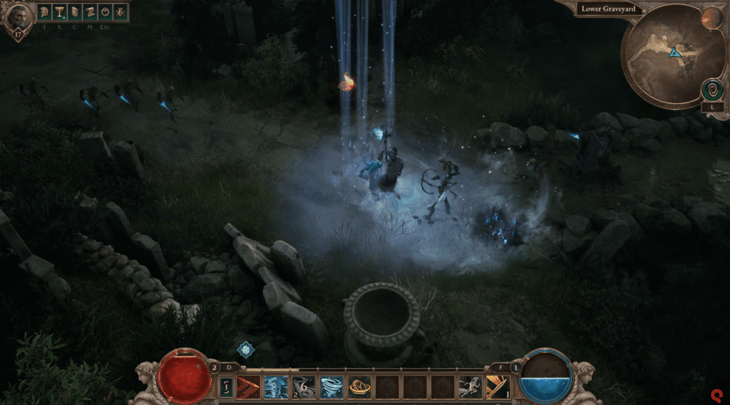 Best Early Game Builds In Titan Quest 2 | Titan Quest 2 | GamesHorizon Fighting against the Skeleton Archer using the Ice Shards Stormblade build