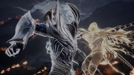 Two Titans fighting against each other in Lost Soul Aside
