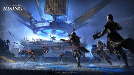 Players heading to the dome in Destiny: Rising