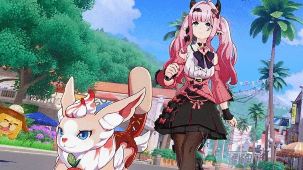 Can Nintendo Sue Honkai Nexus Anima? | | GamesHorizon Honkai Nexus Anima character walking her pet