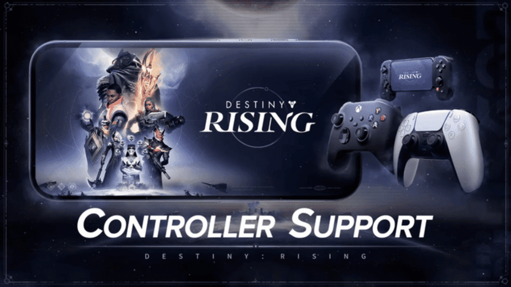 Types of controllers Destiny: Rising supports