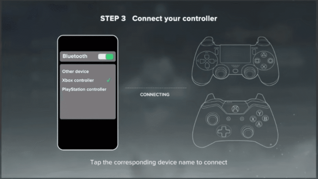 Pairing the controlllers in Destiny: Rising