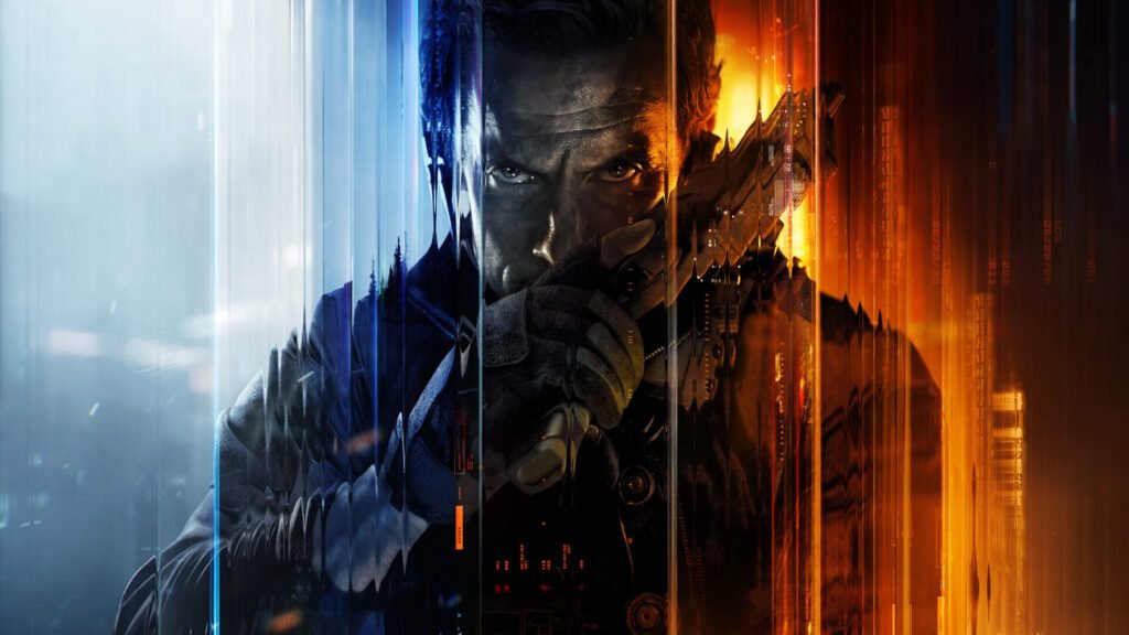 Cover art for Call of Duty: Black Ops 7, showcasing its signature dark and intense theme