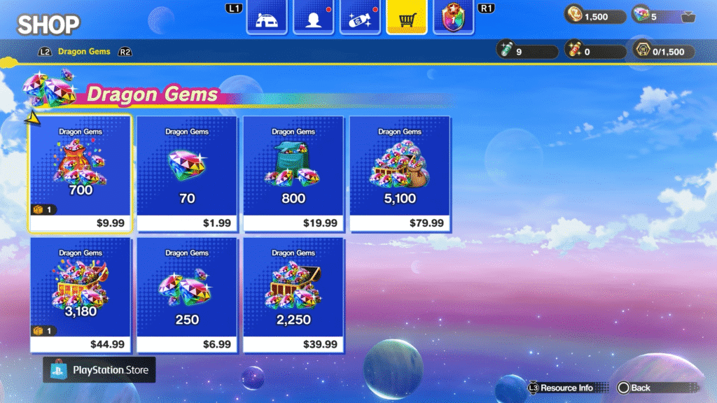 How to Get Dragon Gems in Dragon Ball Gekishin Squadra | Dragon Gems in Dragon Ball Gekishin Squadra | GamesHorizon Dragon Ball Gekishin Squadra Dragon Gems Store