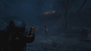 How to Get More Inventory Space in Cronos The New Dawn Time traveler shooting at a creature in Cronos The New Dawn