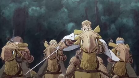 An armed party riding Chocobo in Final Fantasy Tactics The Ivalice Chronicles