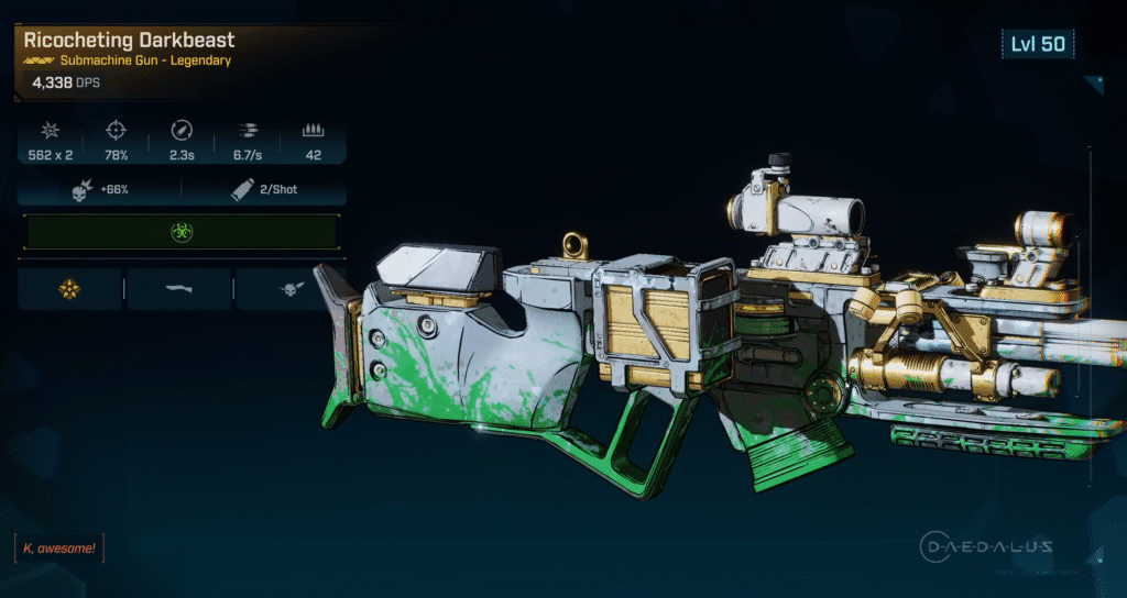 Where To Get All Legendary Weapons in Borderlands 4 | Borderlands 4 | GamesHorizon Darkbeast legendary loot in Borderlands 4