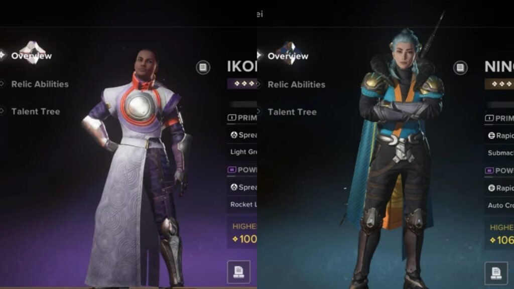 Destiny Rising Hero Tier List | Destiny Rising | GamesHorizon Ikora and Ning Fei from Destiny Rising