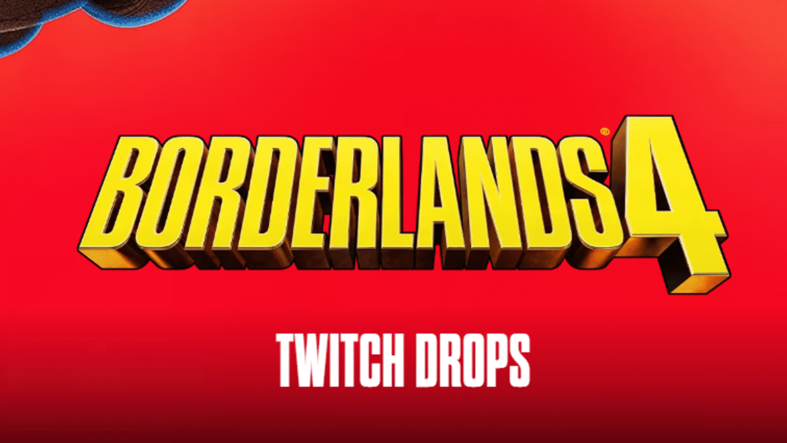 Borderlands 4 twitch drops banner